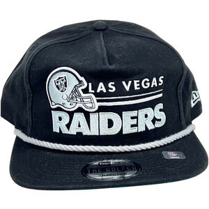 Las Vegas Raiders New Era 9Fifty The Golfer Style Snap Back Adjustable Hat New